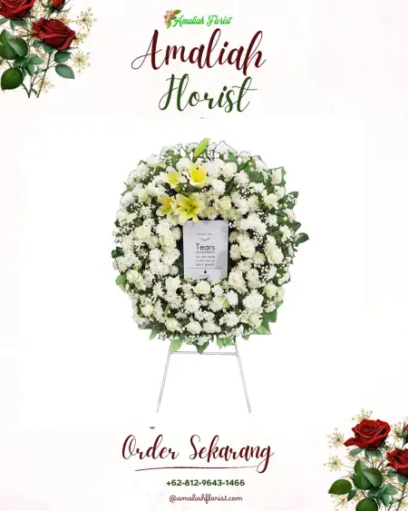 Krans Bunga Duka Palang